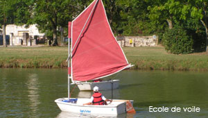 école de voile à Meschers